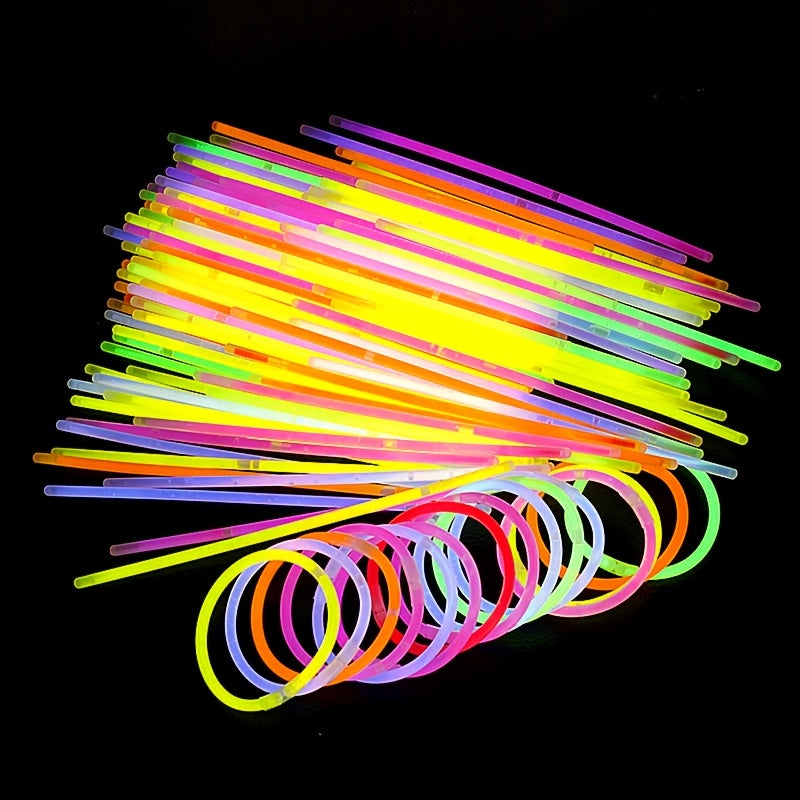 342pcs Ultimate Glow Stick Party Pack for Adults - Vibrant Multi-Shape & Color Glow Sticks with Bracelets, Earrings, Glasses - Ideal for Birthday, Wedding, Halloween, Christmas & New Year Festivities