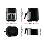 Digital Air Fryer - 6.5L for Kitchen with Practical Design – close-up product details