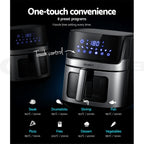Digital Air Fryer - 6.5L for Kitchen with Practical Design – feature reference
