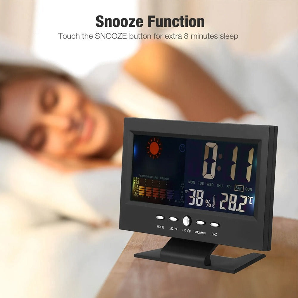 Digital Clock with Thermometer detail view 8 for Australian shoppers