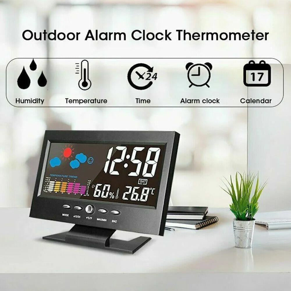 Digital Clock with Thermometer detail view 7 for Australian shoppers