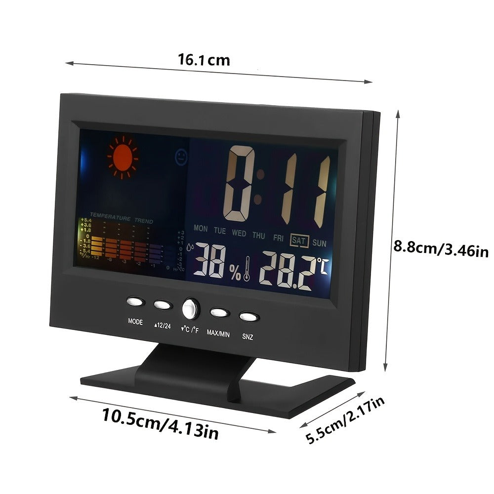 Digital Clock with Thermometer detail view 4 for Australian shoppers