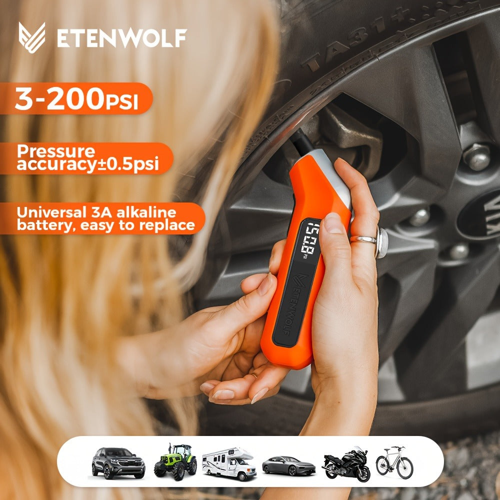 Digital Tyre Pressure Gauge main product view for Australian shoppers
