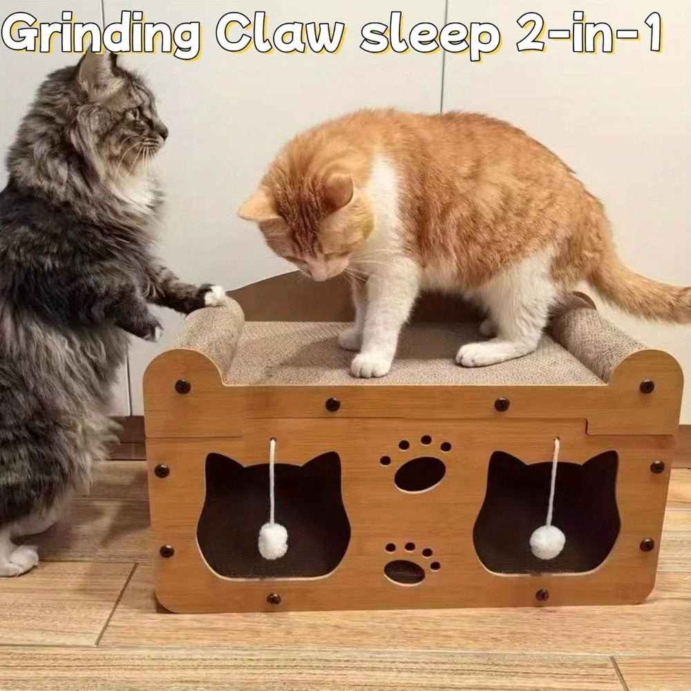 Double-Layer Cat Scratcher Bed product detail 7
