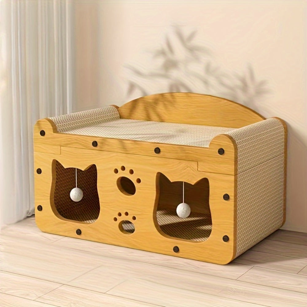 Double-Layer Cat Scratcher Bed product detail 10