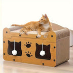 Double-Layer Cat Scratcher Bed for Australian use