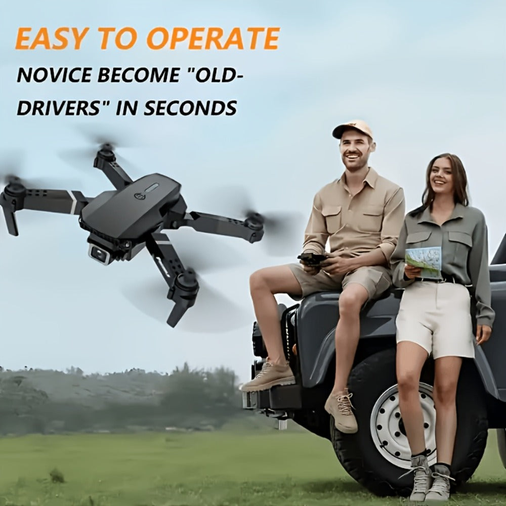 Dual-Camera Foldable Camera Drone – Auto Hover & Obstacle Avoidance – feature reference