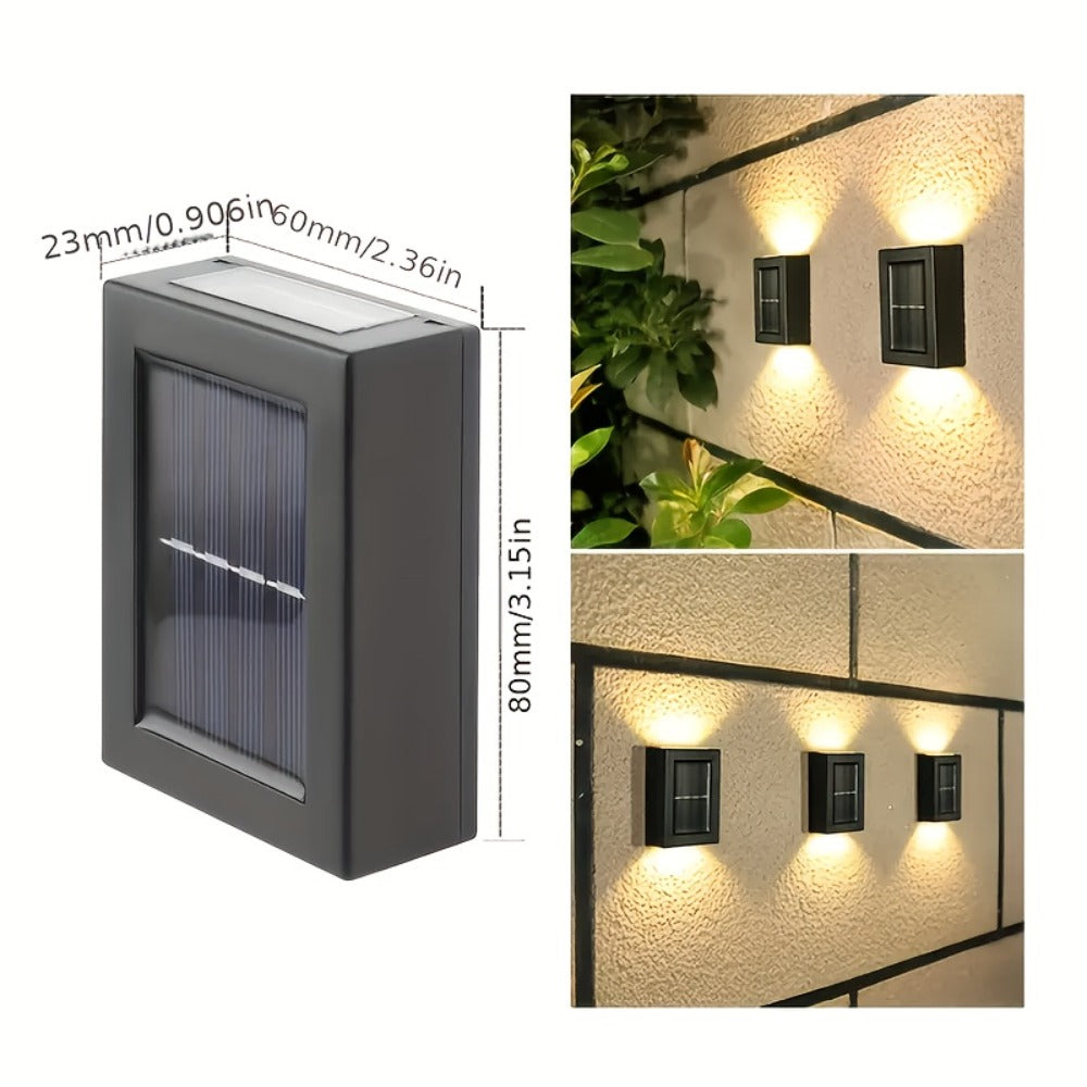 Dusk-to-Dawn Multi-Pack Solar Deck & Driveway Lights – Garden Paths – alternate product view