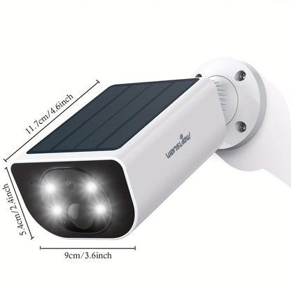 Wansview Solar Security Cameras Wireless Outdoor High Quality, Wireless Security Camera, 2.4Ghz Wifi Cameras for Home Security, Continuous Power, Color Night Vision, 2K Resolution, Two Way Audio, Motion Detection, SD Card/Cloud Storage