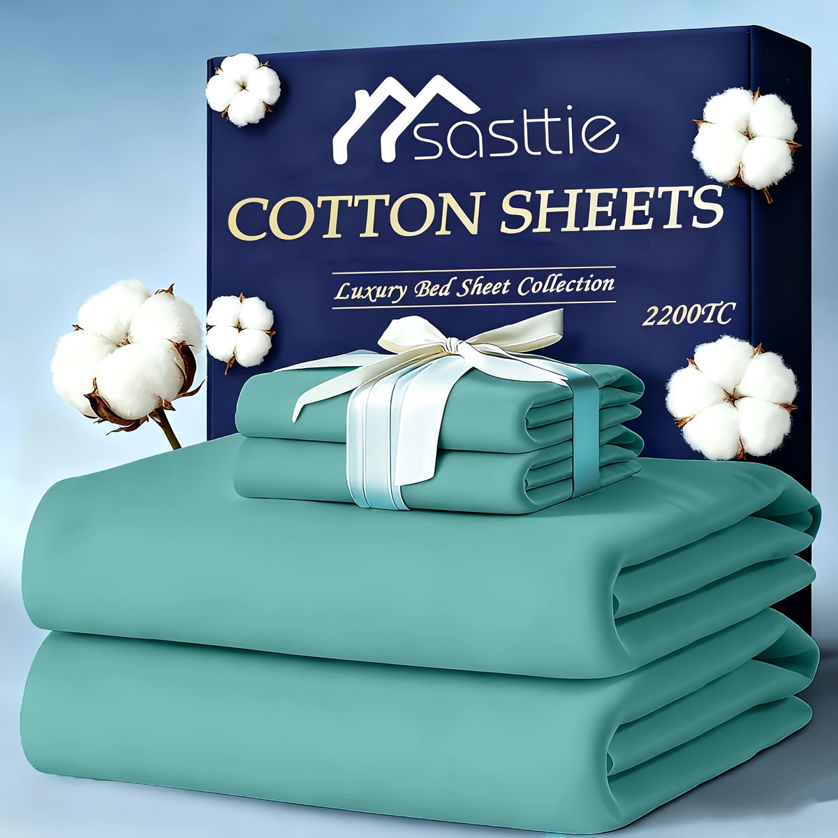 Hotel-Style Cotton Bed Sheet Set – 4pcs, 40.64cm Deep Pocket – additional product view 39