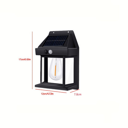 2/4/6/8Packs Solar Wall Lights Outdoor, Dusk To Dawn Porch Lights Fixture, Motion Sensor Outdoor Lights With 3 Modes & Motion Sensor, Waterproof Solar Sconce Lights With Clear Panel For Entryway Front Door Patio Fence Yard Garage, Patios, Porches