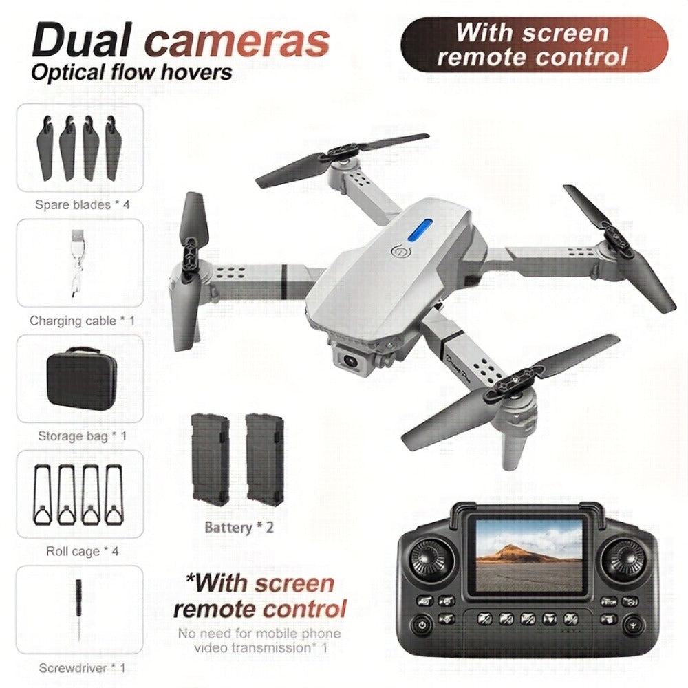 E88 Pro Max Foldable Camera Drone – Auto Hover & Obstacle Avoidance – close-up product details
