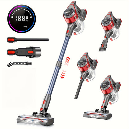 Cordless Lightweight Vacuum Cleaner MAX 70KPa Anti-tangle Brush, Multiple Suction Levels, And A Long Battery Life Of Up To 45 Minutes, Suitable For Carpets, Pet Hair, And Hardwood Floors