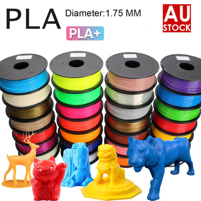 3D Printing Filament Kit - PLA/PLA+ Coil, Multiple Colors Available (1kg), No Plug-in, High-Speed Printing Materials, Vacuum Packaging, Safe Shipping, Compatible with Most FDM 3D Printers