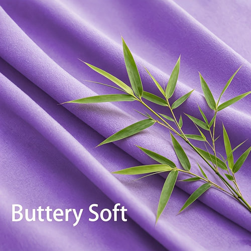 1pc 2200TC Bamboo Fitted Sheet - Deep Pocket - Soft Rayon Derived from Bamboo & Blend - Smooth Fitted Sheet for Children - Fits Single/Double/Queen/King - Ultra Breathable And Luxurious for All-Season Comfort - Kids Bed Sheet