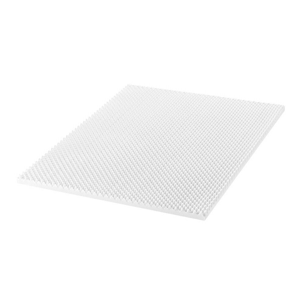 Egg-Crate Foam Mattress Topper – 5cm Cooling Fitted Bed Layer – additional product view 12
