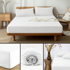 Egyptian Cotton Bed Sheet Set – 2200TC 3-Piece Deep-Pocket Bedding – additional product view 17