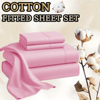 Egyptian Cotton Bed Sheet Set – 4-Piece 45.72cm Deep-Pocket Bedding – additional product view 11