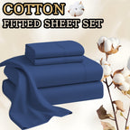 Egyptian Cotton Bed Sheet Set – 4-Piece 45.72cm Deep-Pocket Bedding – additional product view 20