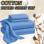 Egyptian Cotton Bed Sheet Set – 4-Piece 45.72cm Deep-Pocket Bedding – additional product view 22