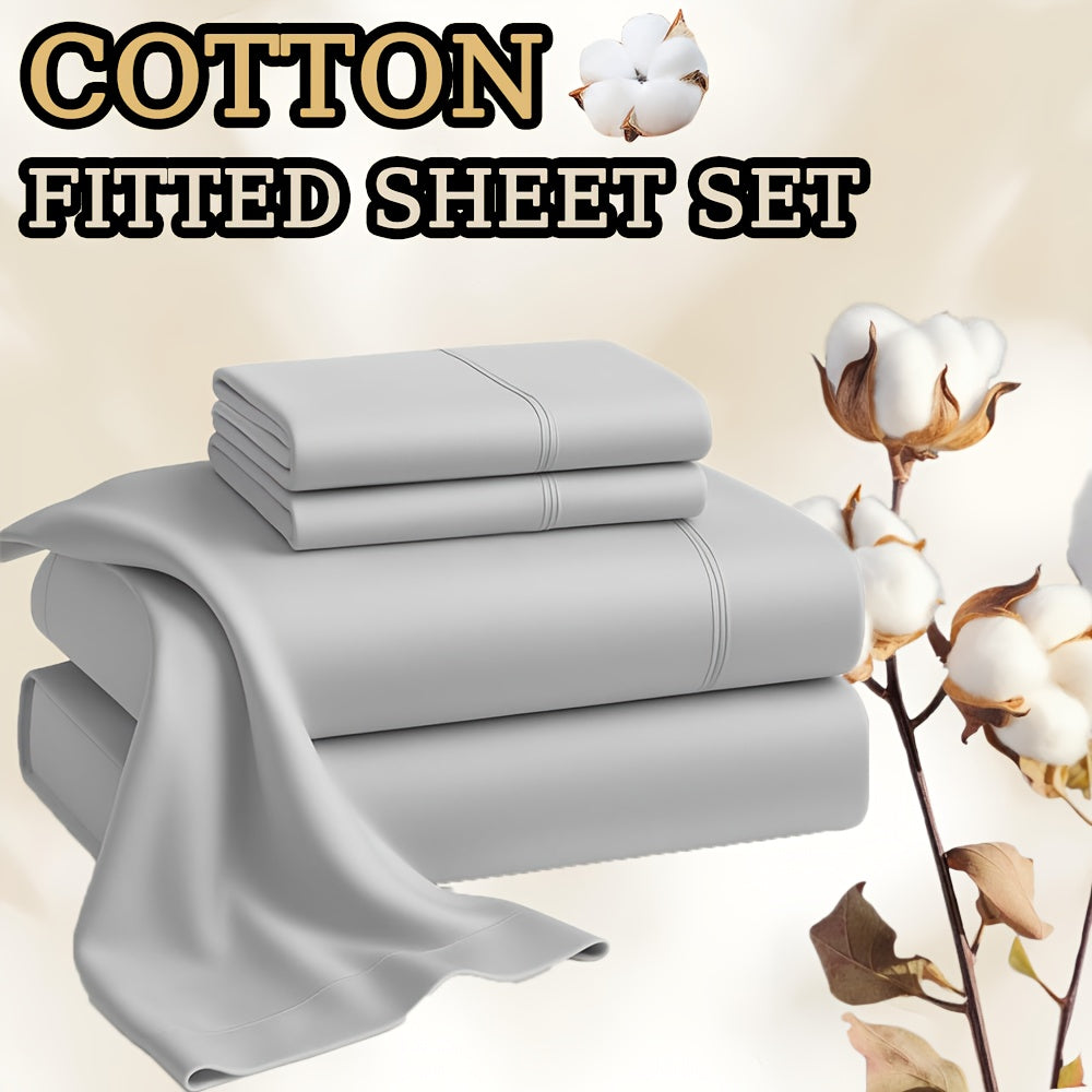 Cotton Blend Bed Sheet Set product detail 8