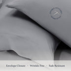 Egyptian Cotton Sheet Set - 2000TC 4-Piece Deep-Pocket Bedding – alternate product view