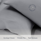 Egyptian Cotton Sheet Set - 2000TC 4-Piece Deep-Pocket Bedding – additional product view 12