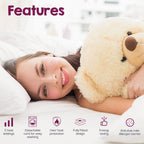 Electric Heated Blanket – Fully Fitted Warming Pad – product detail angle