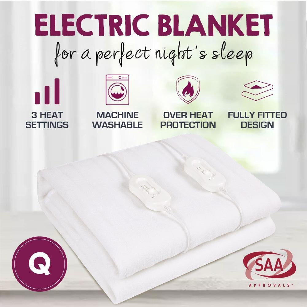 Electric Heated Blanket – Fully Fitted Warming Pad – design and construction details