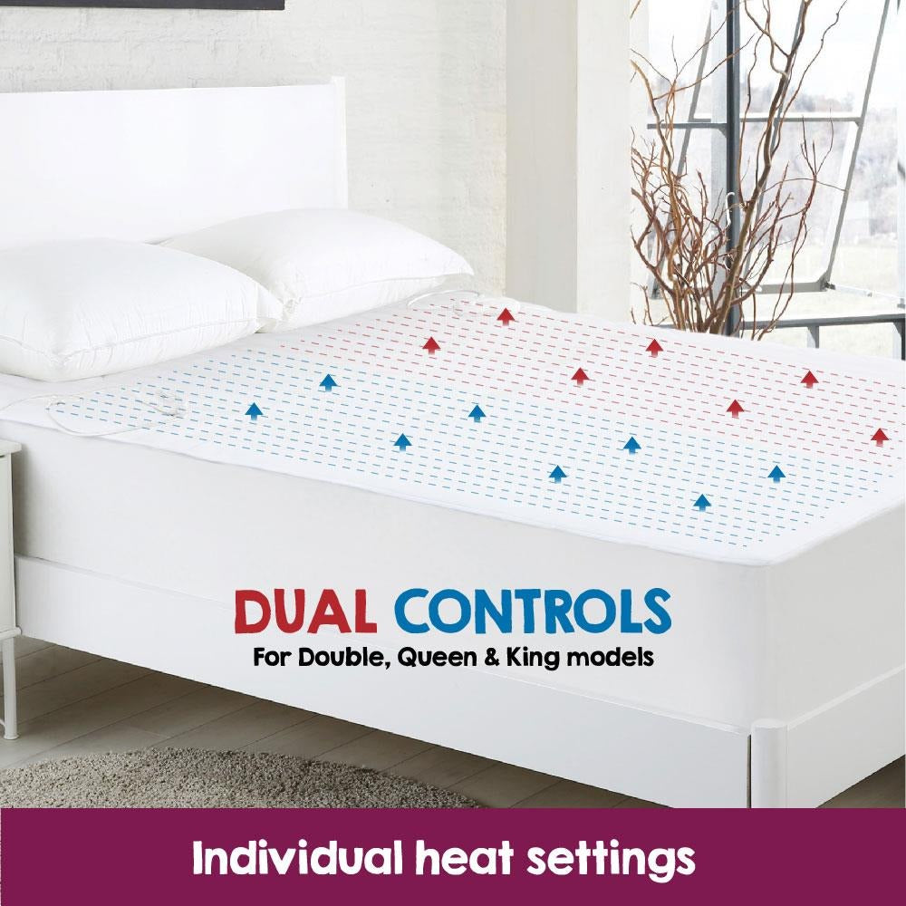 Electric Heated Blanket – Fully Fitted Warming Pad – additional product view 9