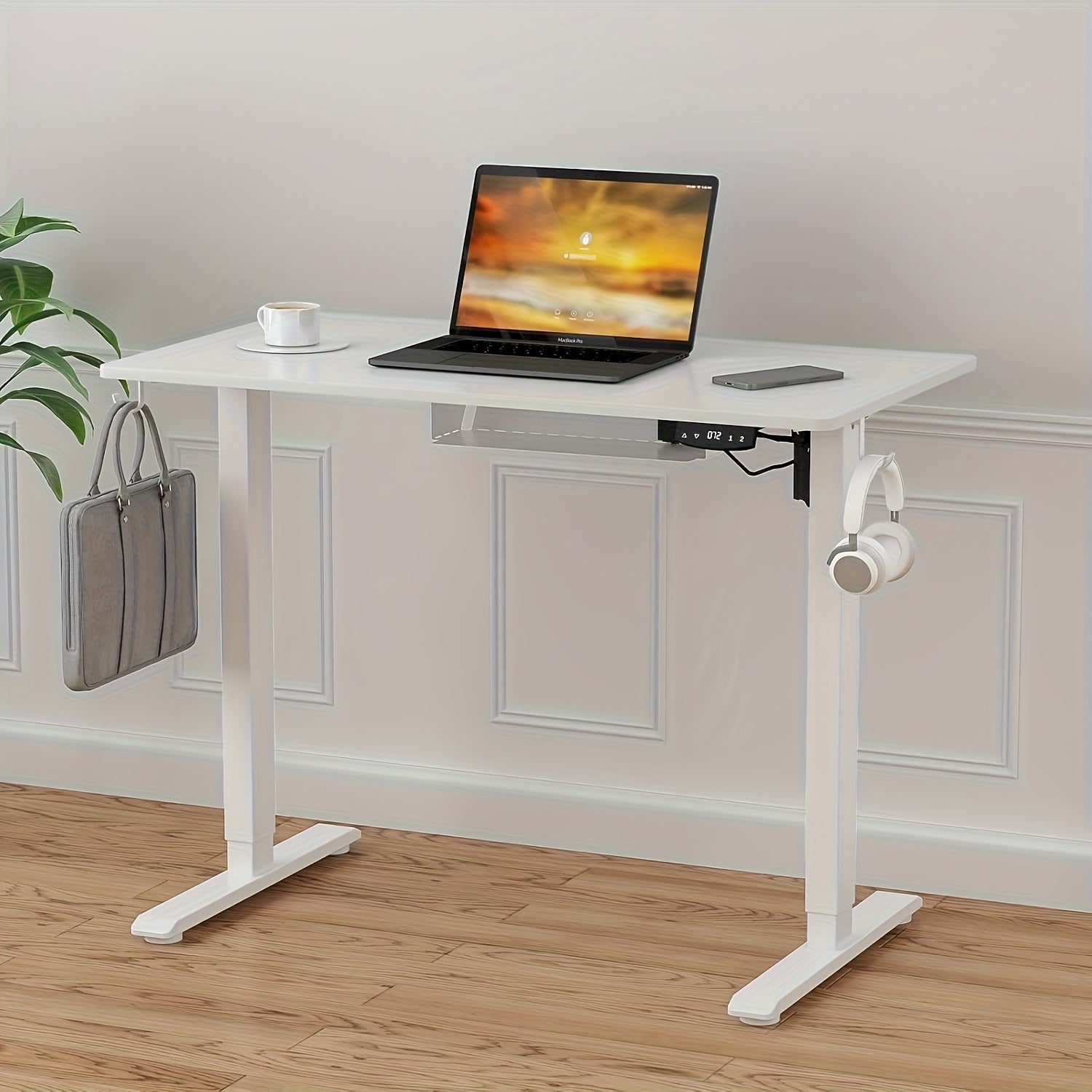 Electric Standing Desk - Adjustable 100 x 55 cm Desktop – additional product view 13