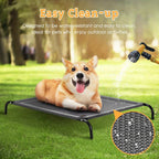 Elevated Dog Bed - Breathable Mesh for Indoor and Outdoor Use – alternate design view