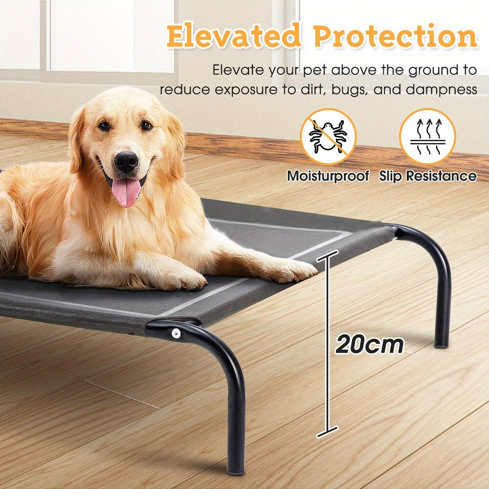 Elevated Dog Bed - Breathable Mesh for Indoor and Outdoor Use – design and construction details