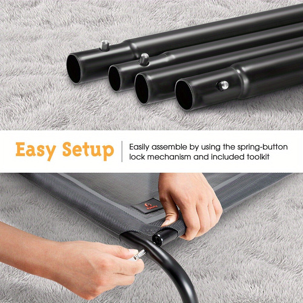 Elevated Dog Bed - Breathable Mesh for Indoor and Outdoor Use – additional product view 14