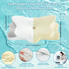 Ergonomic Contour Sleep Pillow detail view 2 for Australian shoppers