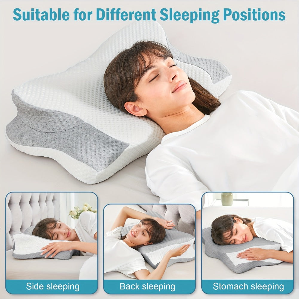 Ergonomic Contour Sleep Pillow detail view 10 for Australian shoppers