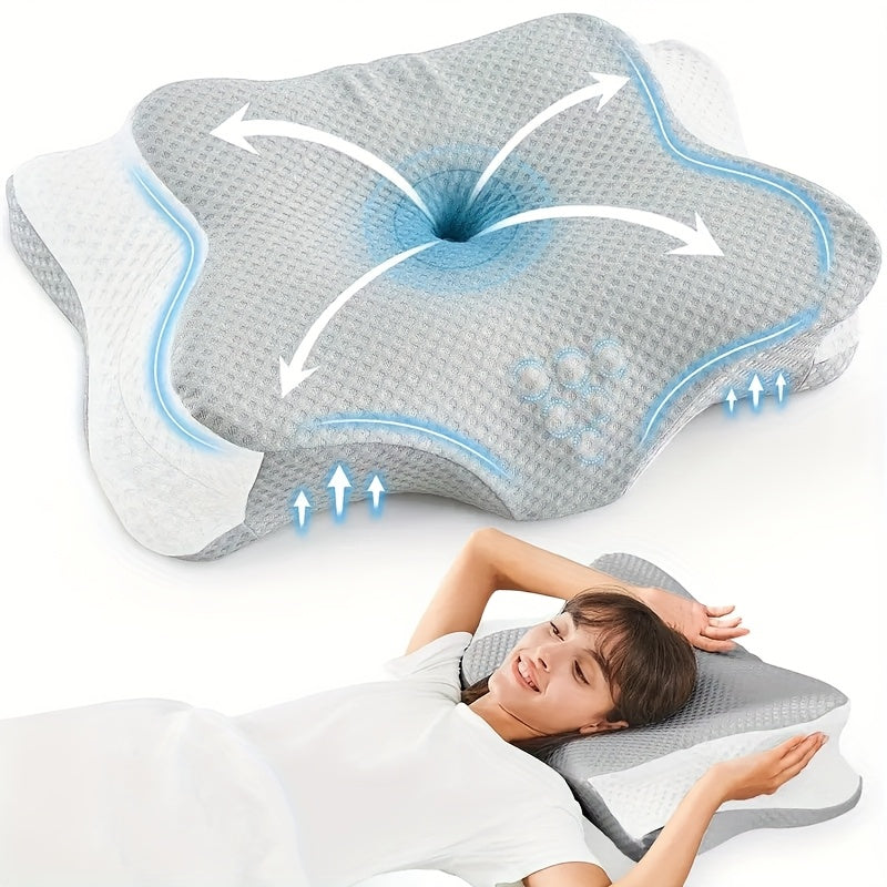 Ergonomic Contour Sleep Pillow detail view 16 for Australian shoppers