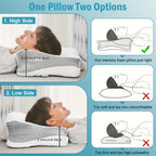 Ergonomic Contour Sleep Pillow detail view 9 for Australian shoppers