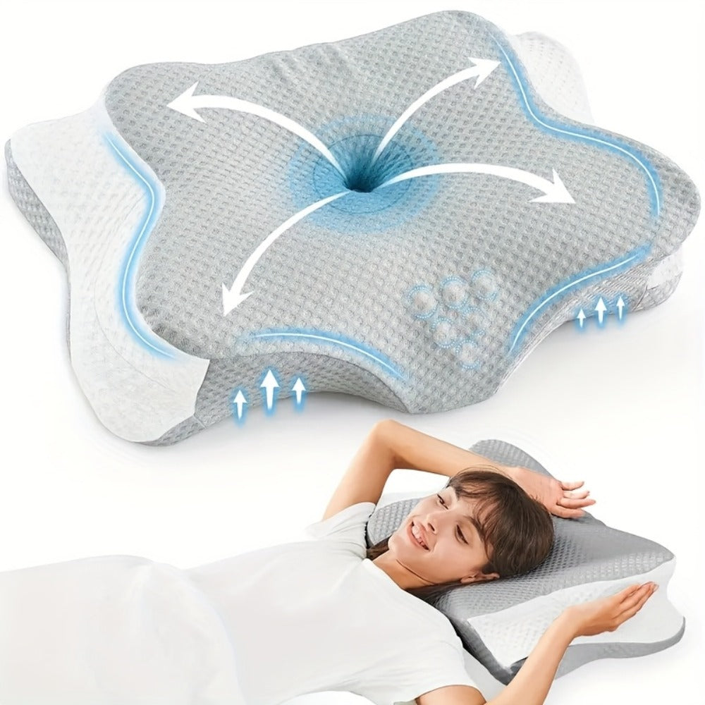 Ergonomic Contour Sleep Pillow detail view 3 for Australian shoppers
