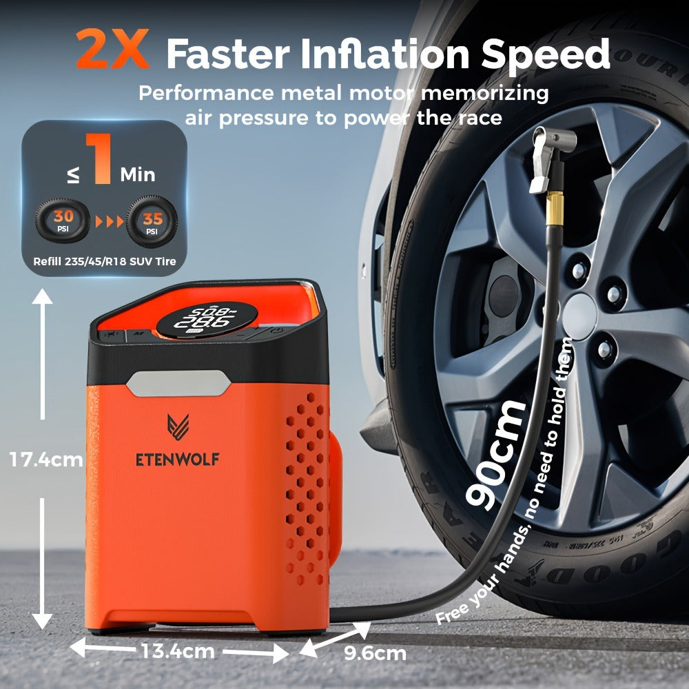 Portable Tyre Inflator detail view 2 for Australian shoppers