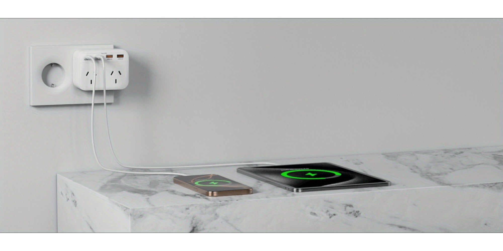 Everyday USB Charging Station — For Travel and Daily Charging – product detail angle