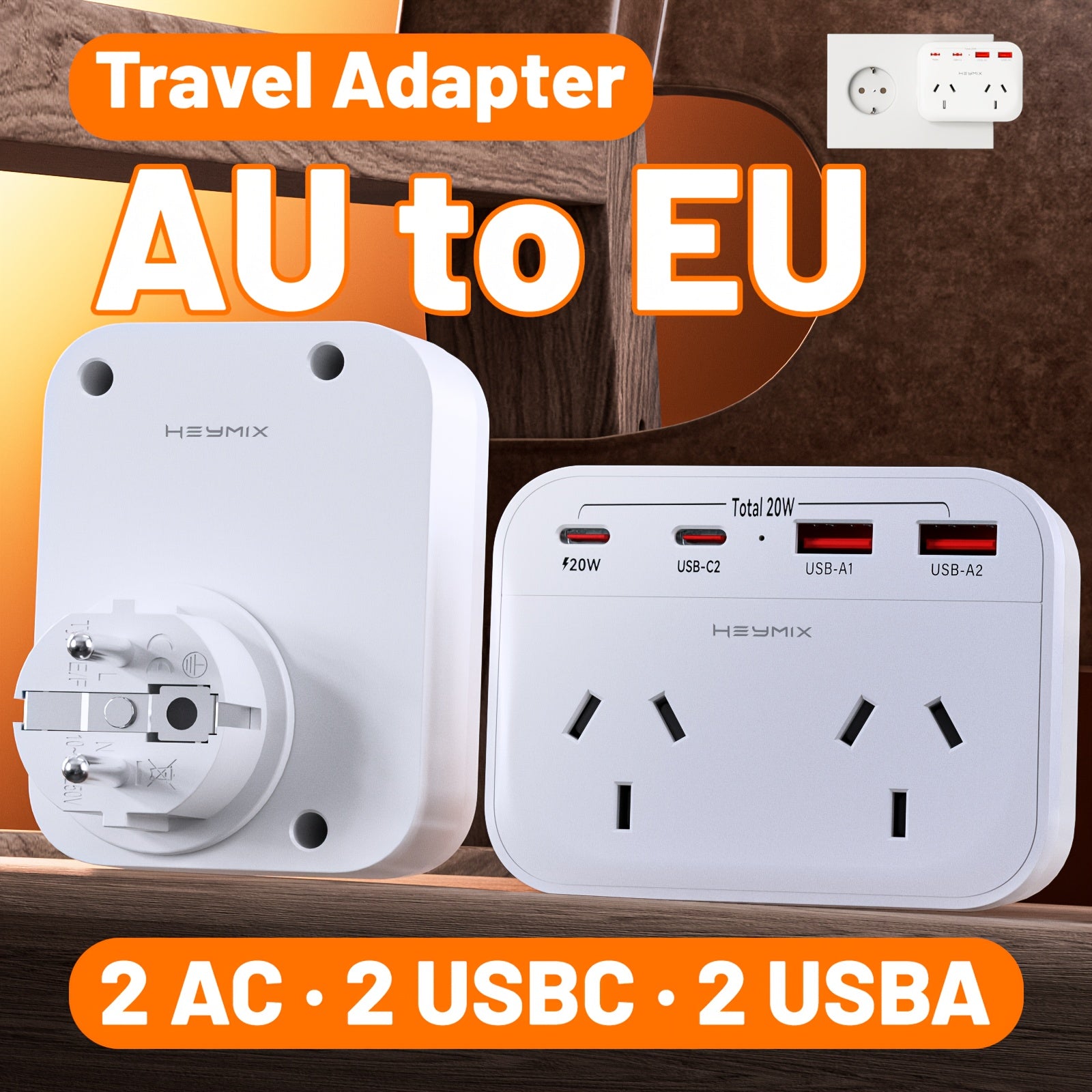 USB Charging Station main product view for Australian shoppers