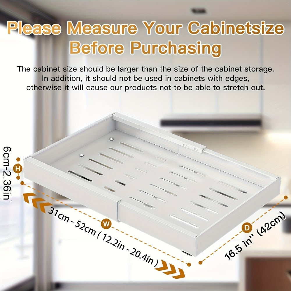 Expandable Pull-Out Cabinet Organiser – Slide-Out Kitchen Storage – design and construction details