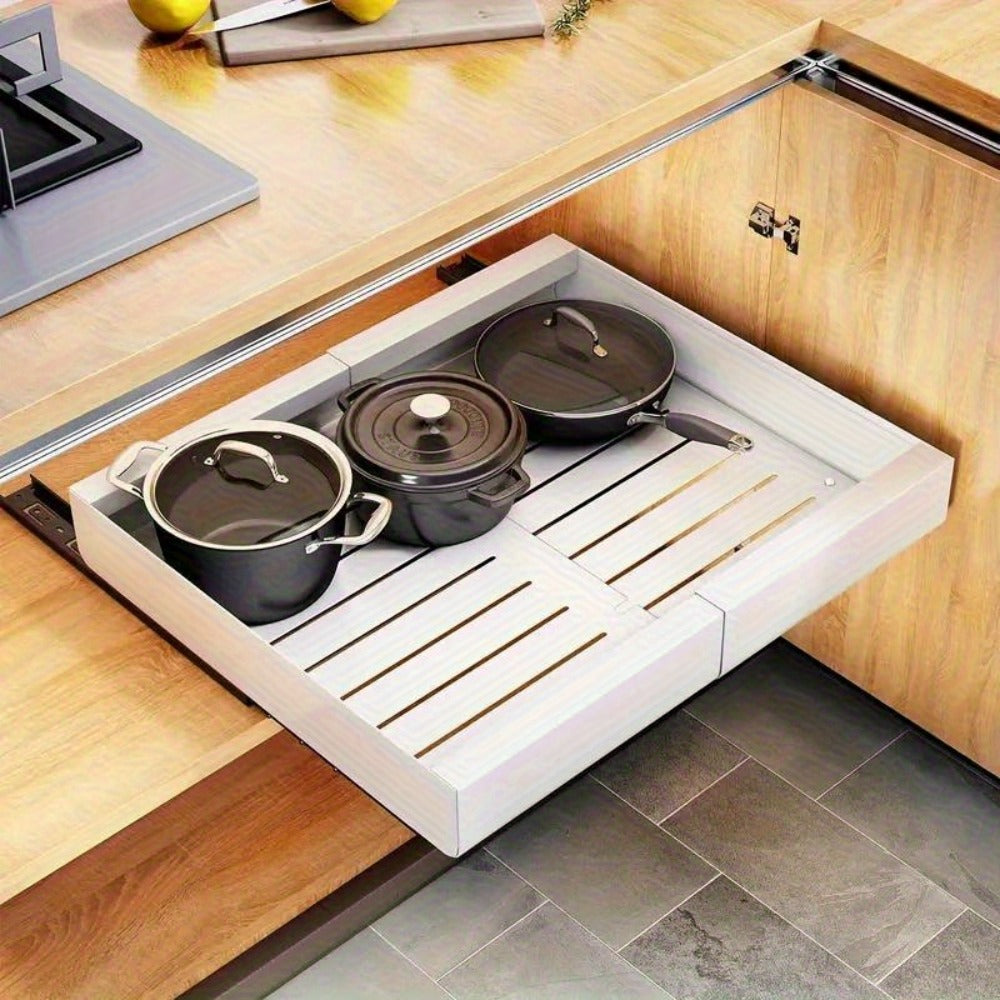 Expandable Pull-Out Cabinet Organiser – Slide-Out Kitchen Storage – additional product view 10