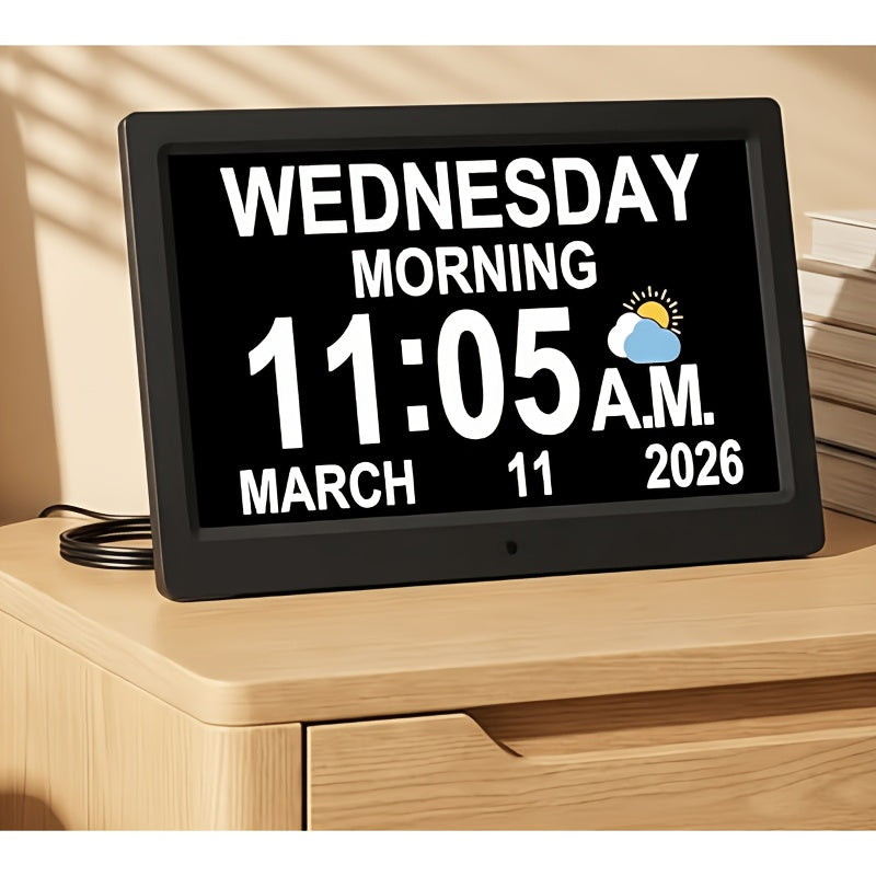 Large Day Clock with Multiple Reminders detail view 8 for Australian shoppers