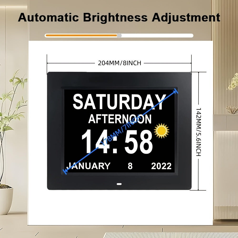 Large Day Clock with Multiple Reminders detail view 2 for Australian shoppers