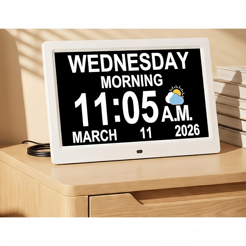 Large Day Clock with Multiple Reminders detail view 9 for Australian shoppers