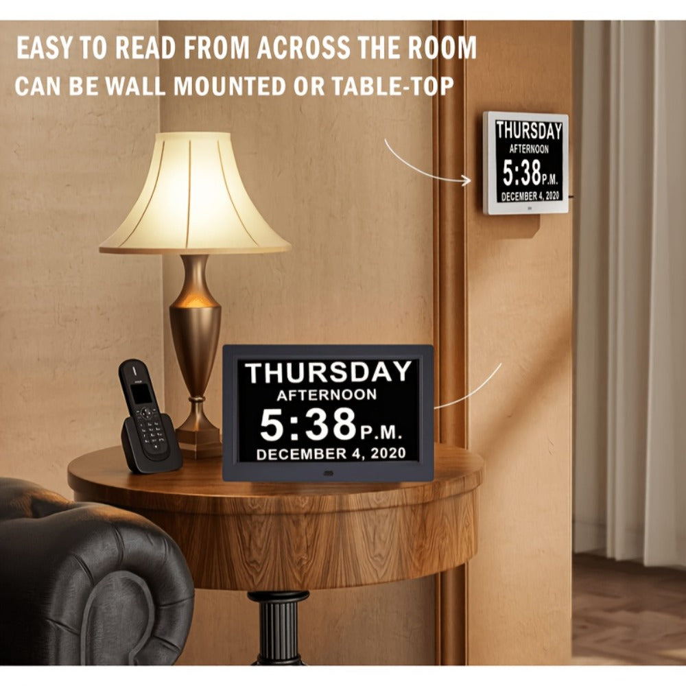 Large Day Clock with Multiple Reminders detail view 3 for Australian shoppers