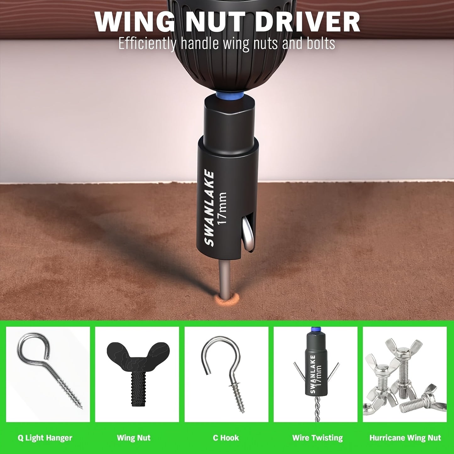 Magnetic Nut Driver Set: 74pcs, Metric & SAE, for Impact Drill, Impact Socket Adapter, Power Bits with Magnetic Holder, Wing Nut Driver, Socket, 1/4'' Quick-change Bit Extension
