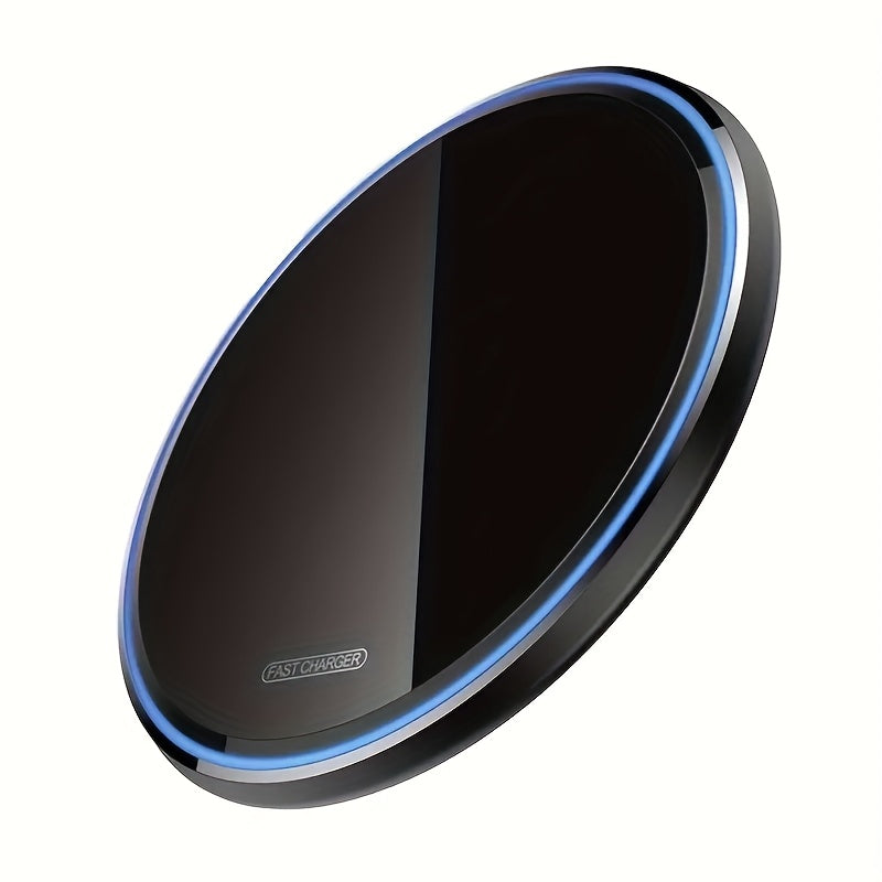 Fast Wireless Charging Pad for Iphone Models 16, 15, 14, 13, 12 Pro Max, Mini, 11, XS, XR, X, 8 Plus, And Airpods 4, 3, 2, As Well As for Samsung Galaxy S24, S23, S22, S21, S20, S10, S9, And Note 20
